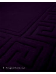 Vetrina Greek Key Purple Rug - Thumbnail - 5