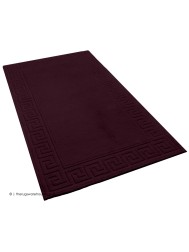 Vetrina Greek Key Aubergine Rug - Thumbnail - 8