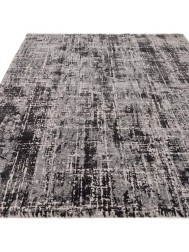 Kuza Abstract Black Rug - Thumbnail - 7