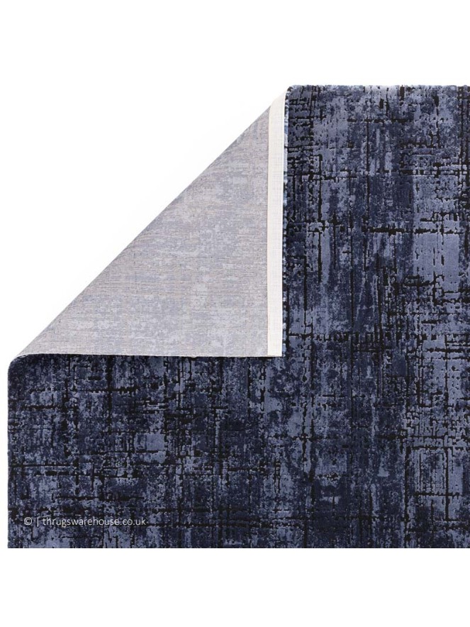 Kuza Abstract Navy Rug - 6