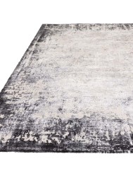 Kuza Border Grey Rug - Thumbnail - 4