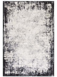 Kuza Border Grey Rug - Thumbnail - 8