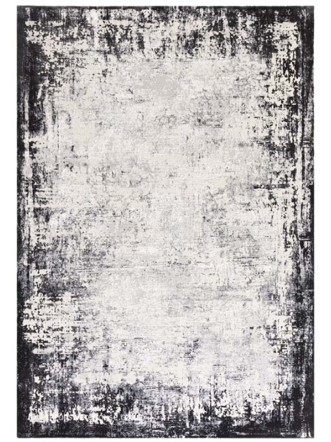 Kuza Border Grey Rug - 8