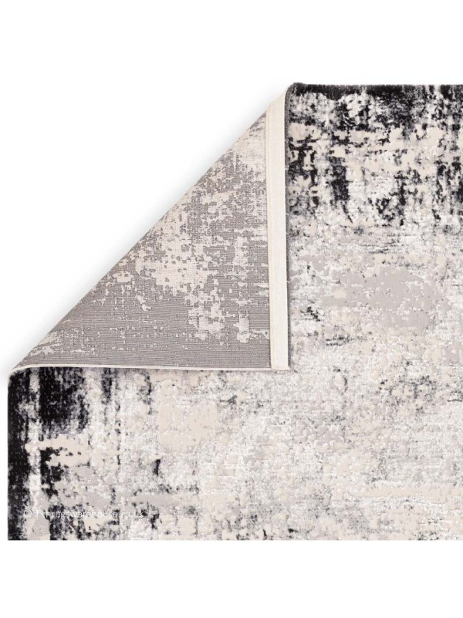 Kuza Border Grey Rug - 6