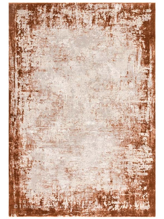 Kuza Border Terra Rug - 7