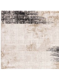 Kuza Lines Beige Rug - Thumbnail - 4