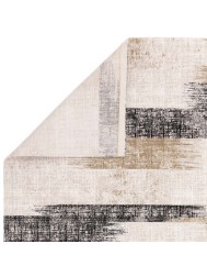 Kuza Lines Beige Rug - Thumbnail - 5