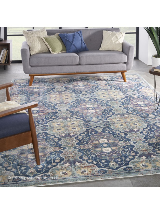 Ankara Tarkan Blue Rug - 2