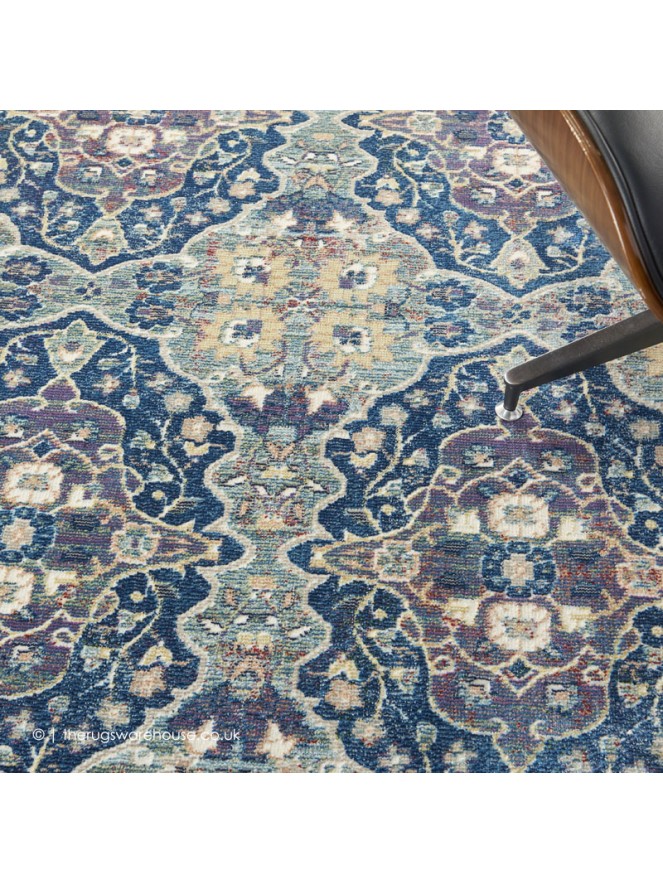 Ankara Tarkan Blue Rug - 4