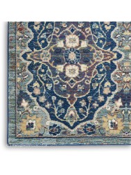 Ankara Tarkan Blue Rug - Thumbnail - 6