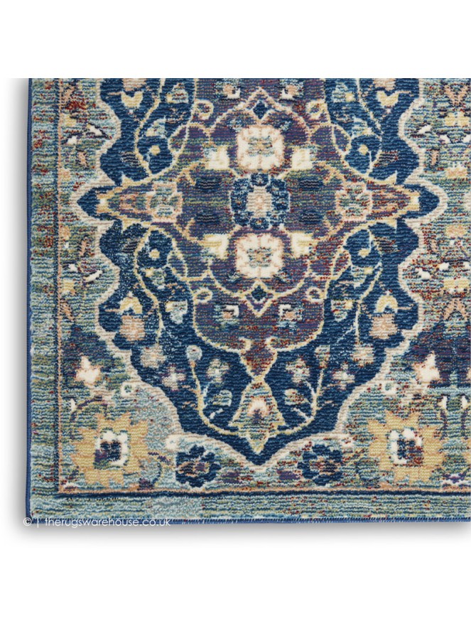 Ankara Tarkan Blue Rug - 6