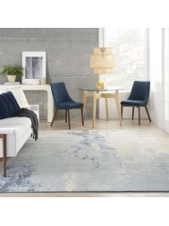 Silk Shadows Blue Sky Rug - Thumbnail - 3