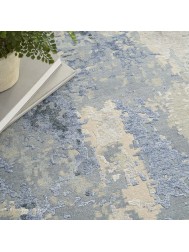 Silk Shadows Blue Sky Rug - Thumbnail - 4