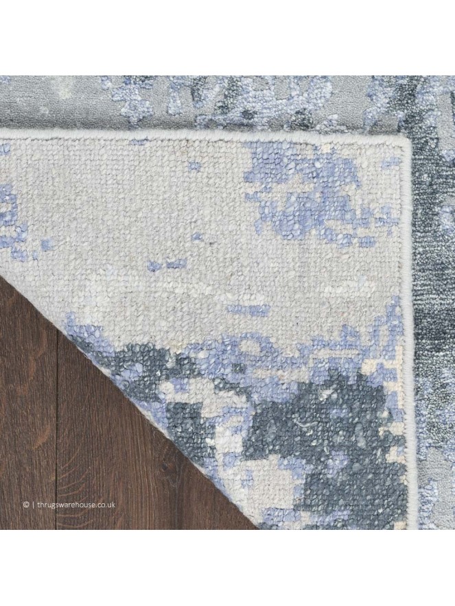 Silk Shadows Blue Sky Rug - 6