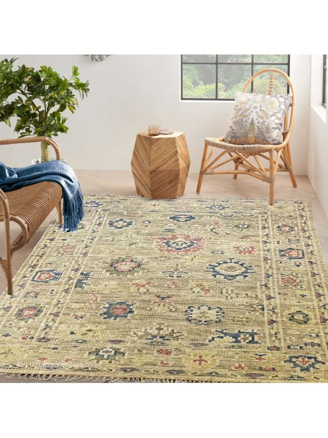 Ushak Sage Rug - 2