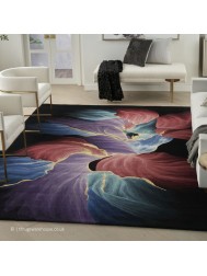 Prismatic Black Multi Rug - Thumbnail - 2