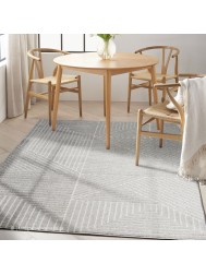 Balance Geo Grey Rug - Thumbnail - 3