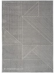 Balance Geo Grey Rug - Thumbnail - 9