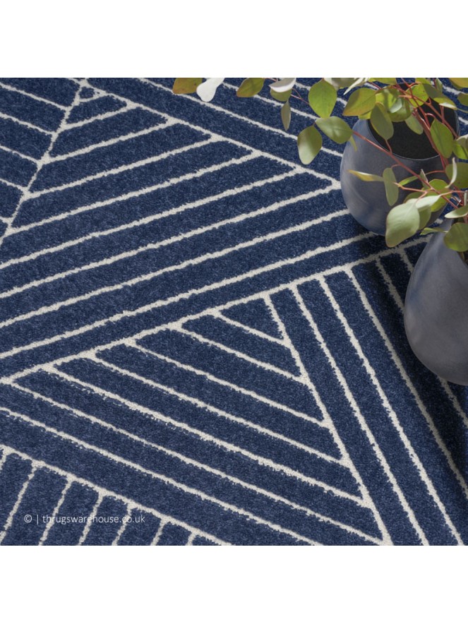 Balance Geo Navy Rug - 4