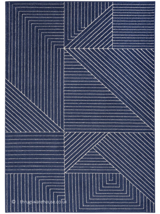 Balance Geo Navy Rug - 9