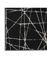 Balance Abstract Black Rug - Thumbnail - 7