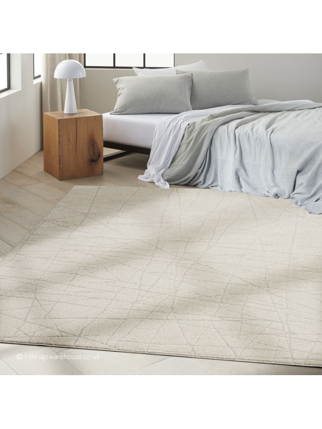 Balance Abstract Ivory Rug - 2