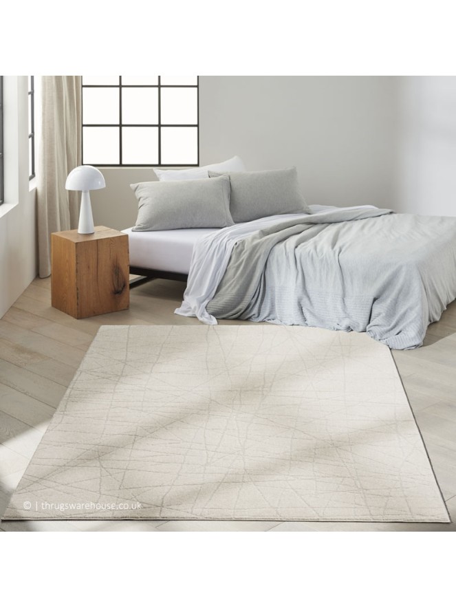 Balance Abstract Ivory Rug - 3