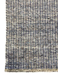 Wellington Blue Light Grey Rug - Thumbnail - 6