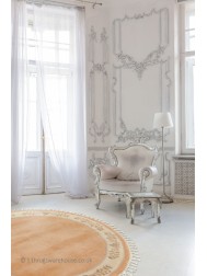 Classica Apricot Circle Rug - Thumbnail - 2