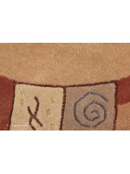 Manali Terra Circle Rug - Thumbnail - 6