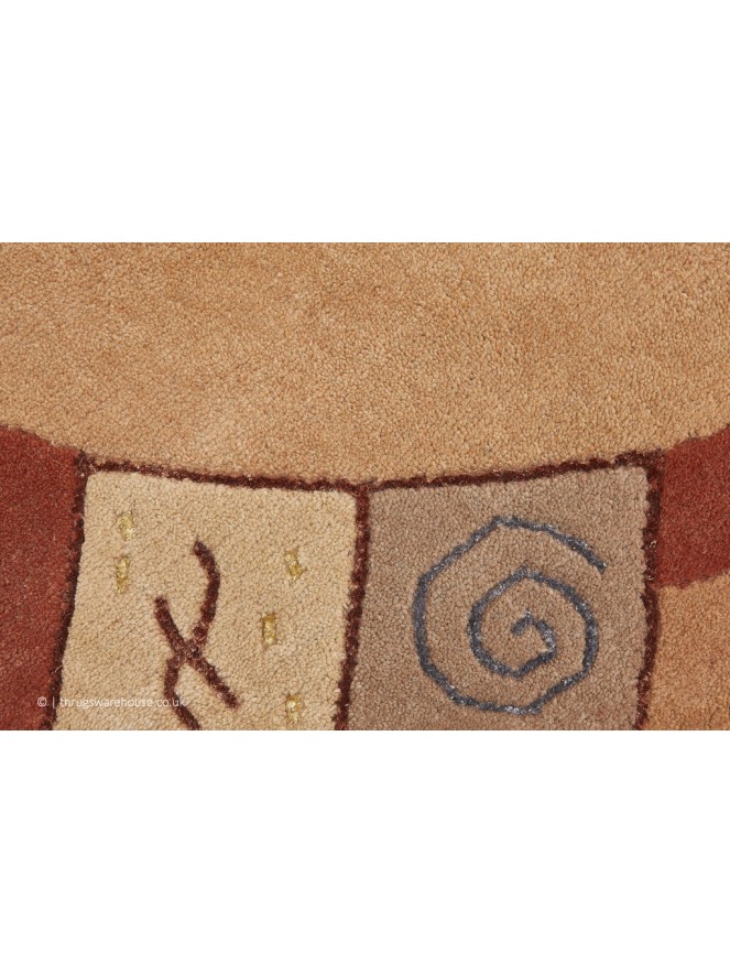 Manali Terra Circle Rug - 6