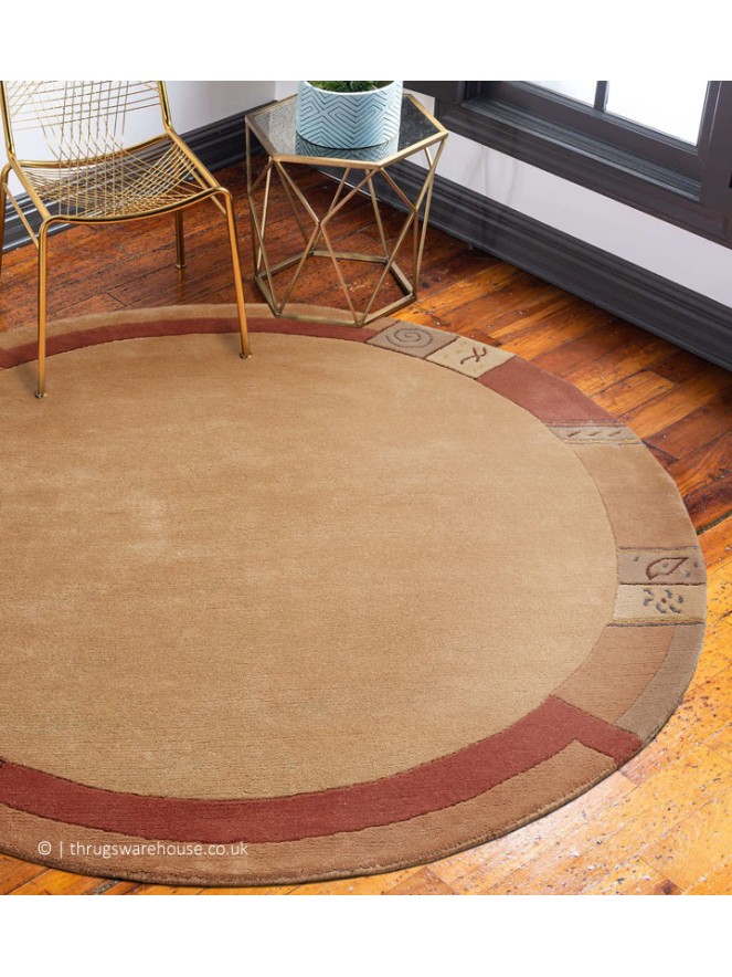 Manali Terra Circle Rug - 2