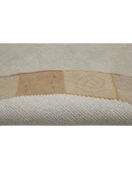 Manali Beige Circle Rug - Thumbnail - 4