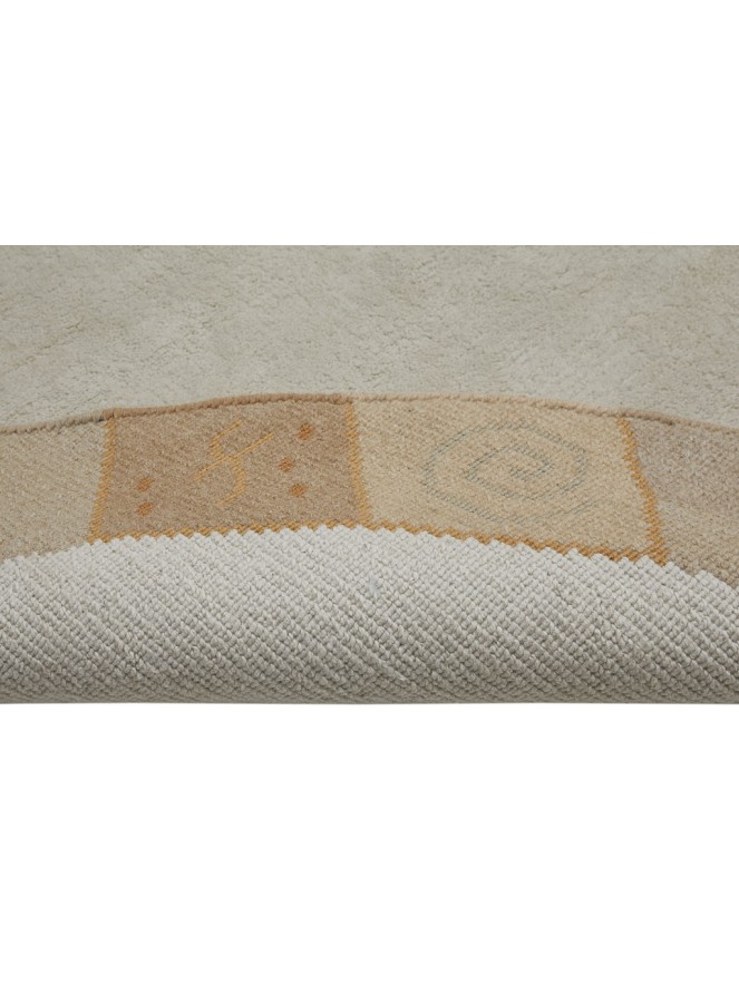 Manali Beige Circle Rug - 4