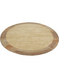 Manali Vanilla Circle Rug - Thumbnail - 7