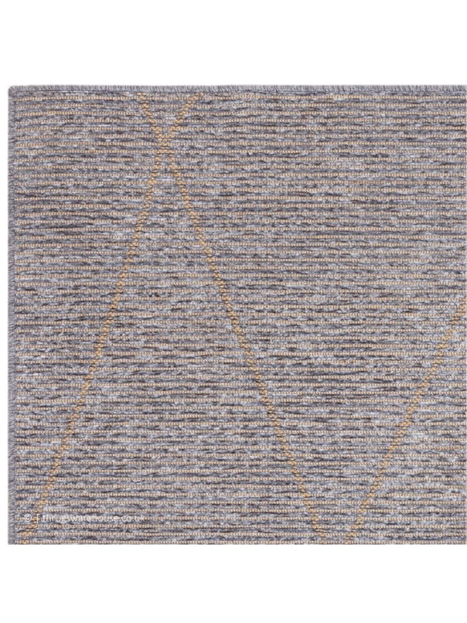 Mulberry Ice Blue Rug - 5