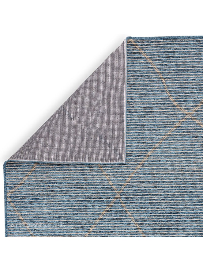 Mulberry Teal Rug - 4