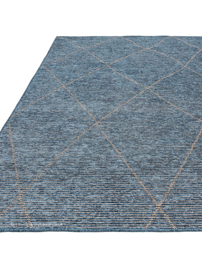 Mulberry Teal Rug - 6