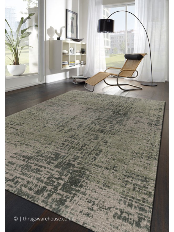 Torino Forest Green Rug - 2