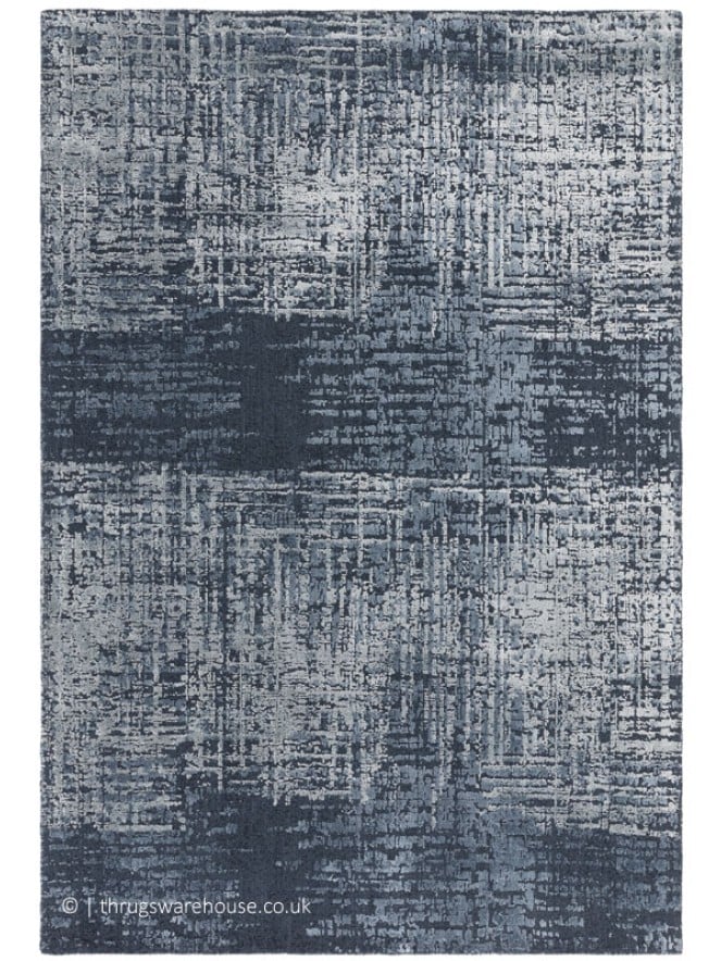 Torino Petrol Blue Rug - 7