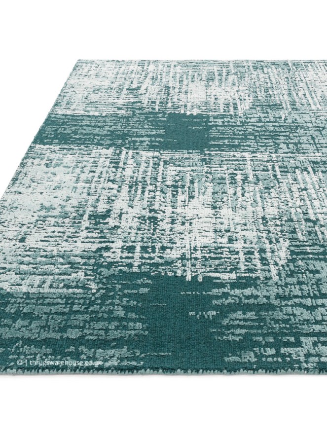 Torino Teal Green Rug - 3