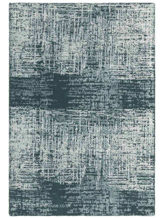 Torino Teal Green Rug - 7