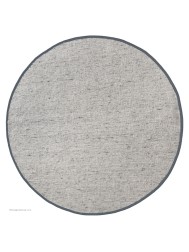 NY Whitesmoke Grey Circle Rug - Thumbnail - 5