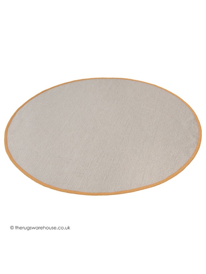 NY Cream Amber Circle Rug - 4