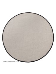 NY Cream Black Circle Rug - Thumbnail - 5