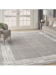 Lustrio Grey Silver Rug - Thumbnail - 2