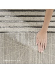 Lustrio Grey Silver Rug - Thumbnail - 6