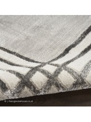 Lustrio Grey Silver Rug - Thumbnail - 7