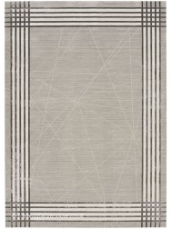 Lustrio Grey Silver Rug - Thumbnail - 9