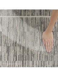 Taiga Charcoal Grey Rug - Thumbnail - 6